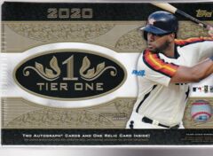 2020 Topps Tier One MLB Baseball Hobby Box